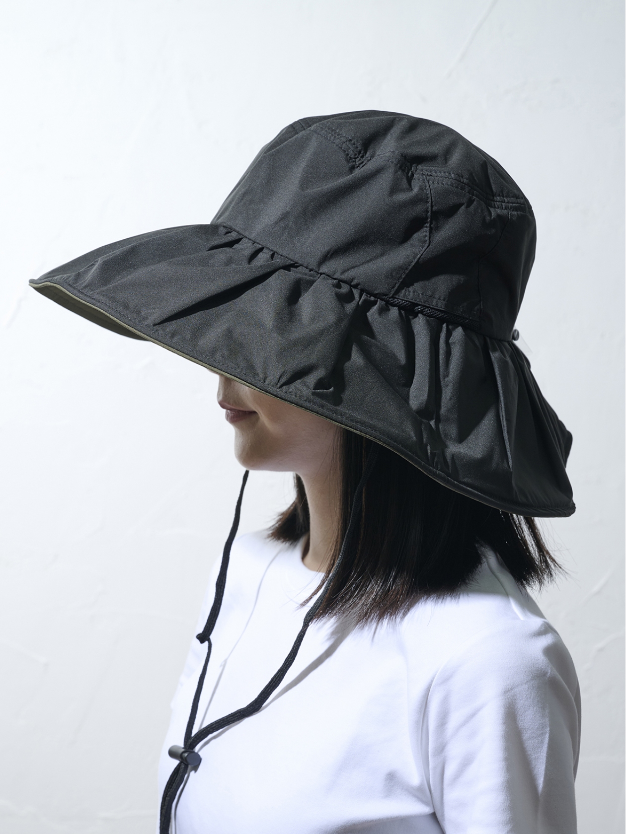 【3buy40%OFF！対象商品】【WEB限定】１級遮光日傘ロングブリムハット
