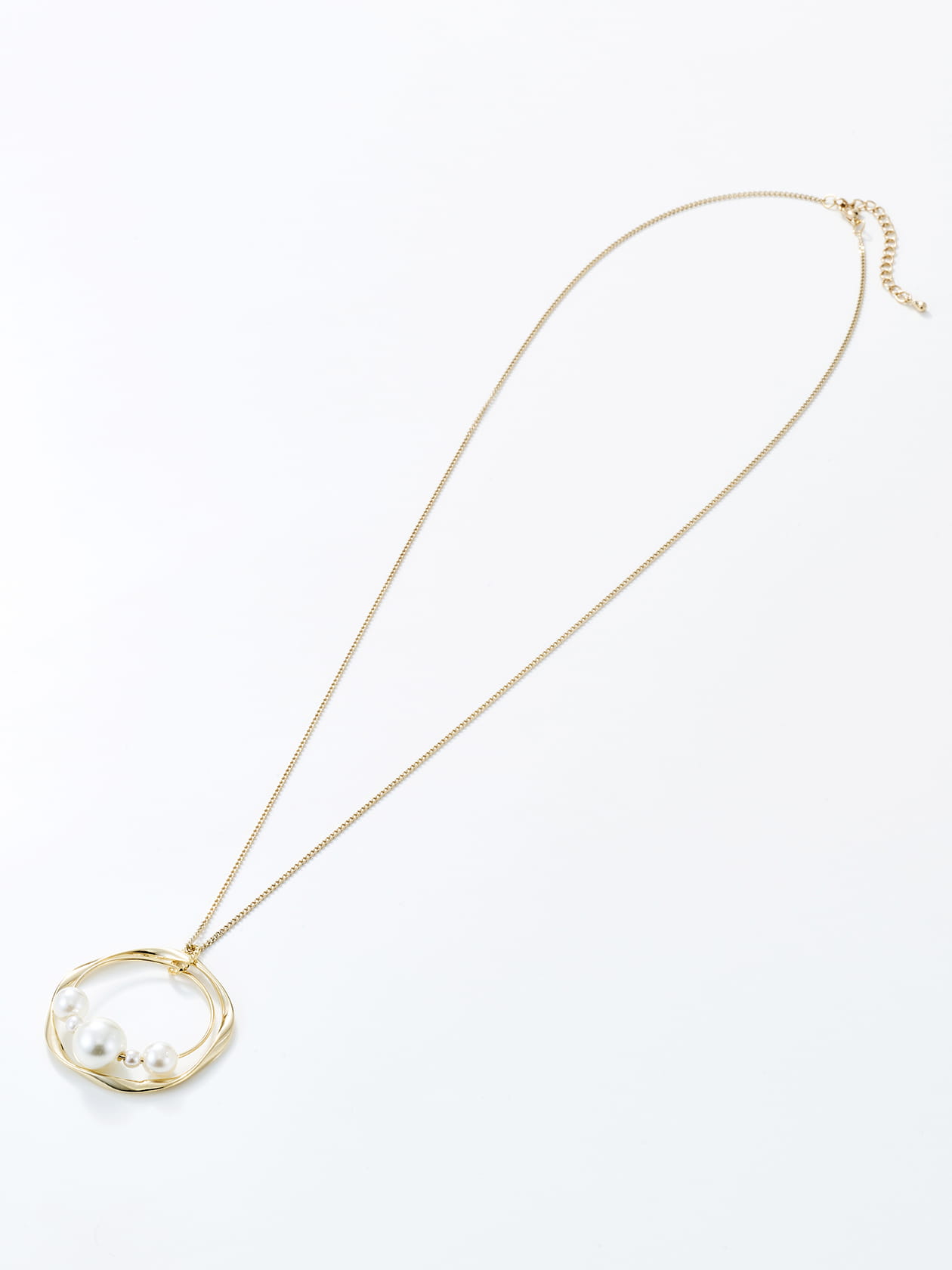 【WEB限定】パール＆リング　ペンダント