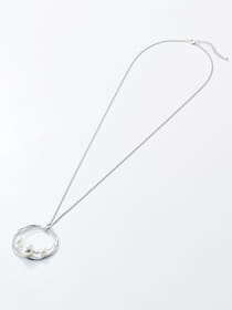 【WEB限定】パール＆リング　ペンダント