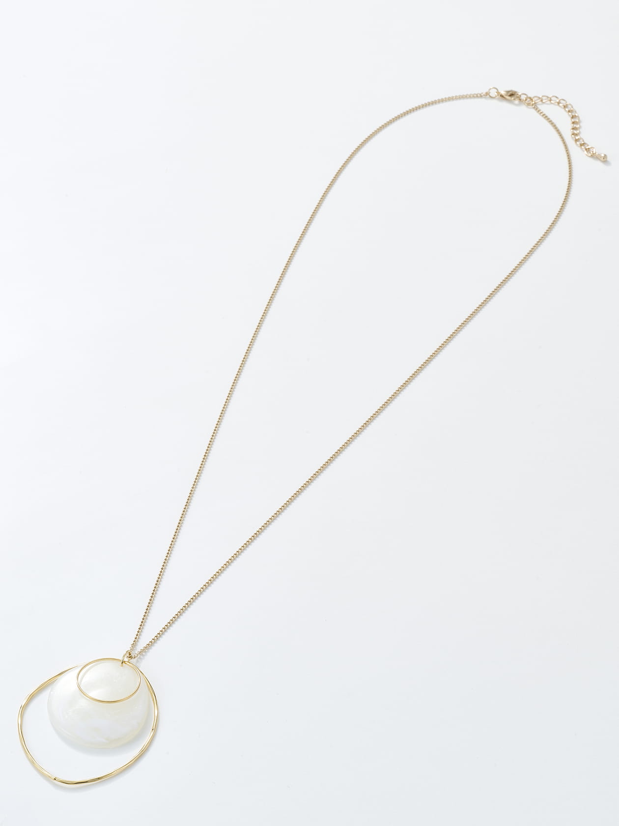 【WEB限定】マーブルプレート＆リング　ペンダント