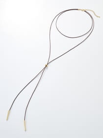 【WEB限定】コードネックレス　Y字２連