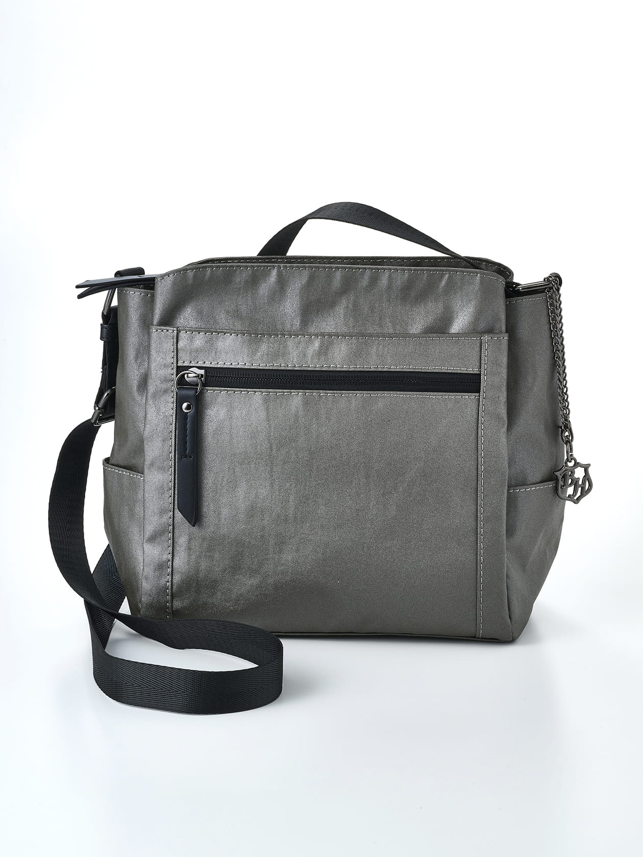 【WEB限定】【軽量】【3層】メタリック 多収納 ショルダー