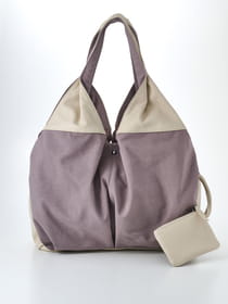 【早割30%OFF対象】【WEB限定】【軽量】【A4収納可】【ポーチ付き】かるらく 多収納 トートバッグ