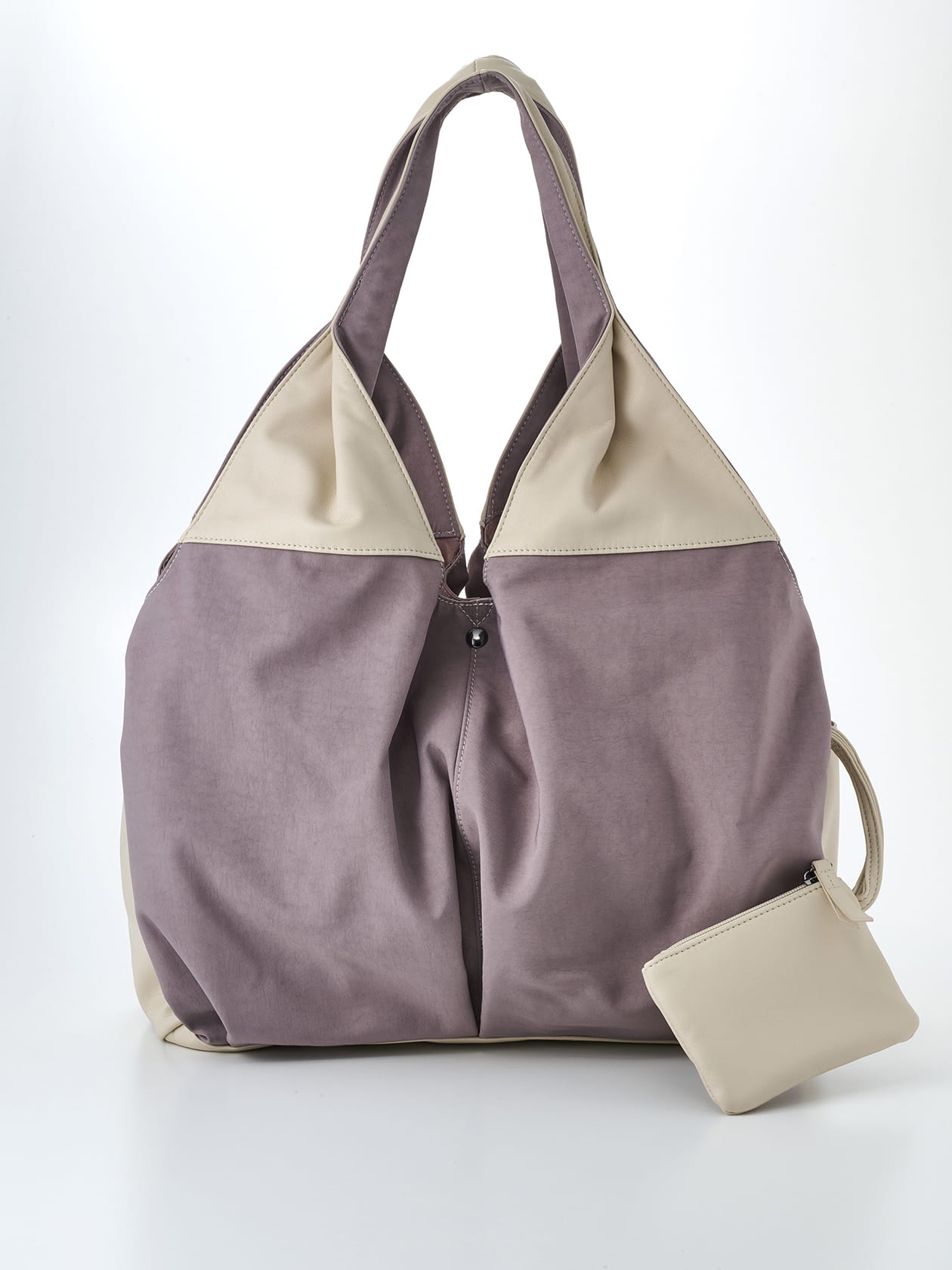 【WEB限定】【軽量】【A4収納可】【ポーチ付き】かるらく 多収納 トートバッグ