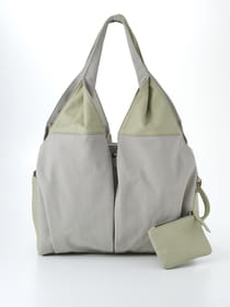 【早割30%OFF対象】【WEB限定】【軽量】【A4収納可】【ポーチ付き】かるらく 多収納 トートバッグ