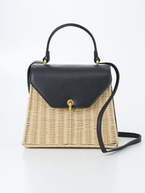 【早割30%OFF対象】【WEB限定】【2WAY】ラタン製 手提げバッグ