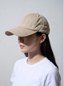【WEB限定】一級遮光 綿麻ロングバイザーキャップ