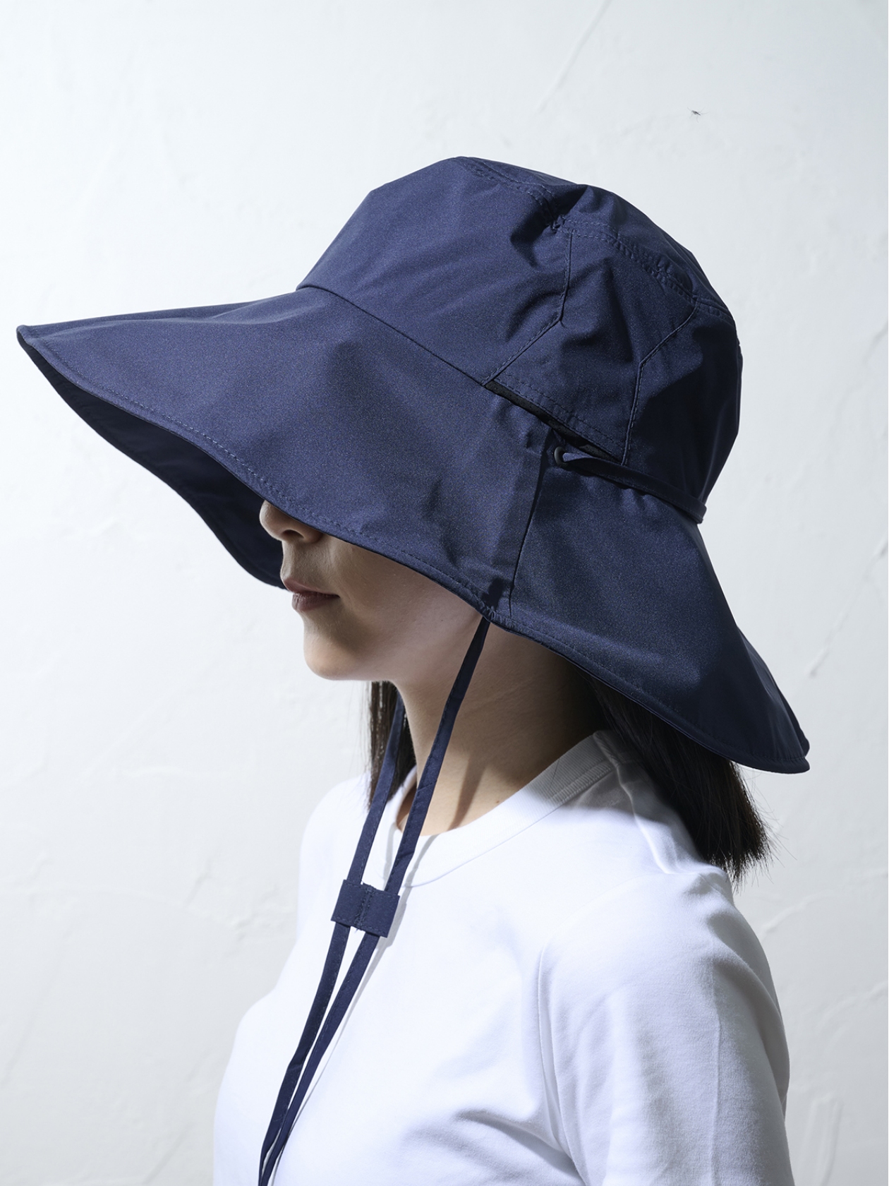 【3buy40%OFF!対象商品】【WEB限定】一級遮光 ロングブリムハット(リンクルなし)