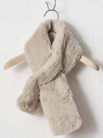 【WEB限定】フェイクファーマフラー