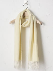 【WEB限定】カシミヤシングルマフラー