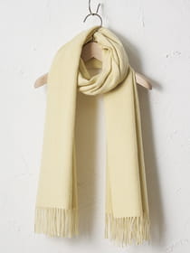 【WEB限定】カシミヤソリッドマフラー