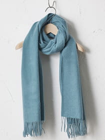 【WEB限定】カシミヤソリッドマフラー