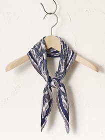 【WEB限定】ペイズリープリーツスカーフ