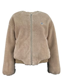 リバーシブルボアブルゾン