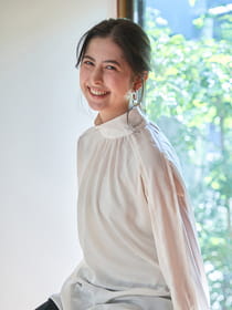 ギャザーブラウス/ヴィンテージ