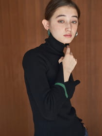 ［ニット］ハイゲージタートルネック