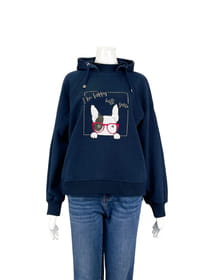 裏起毛フーテッドカットソープルオーバー