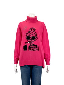 タートルネックプルオーバー