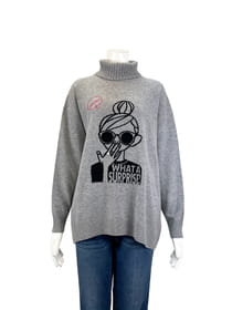 タートルネックプルオーバー