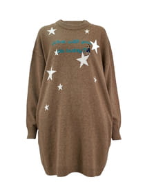 ウール混クルーネックプルオーバー