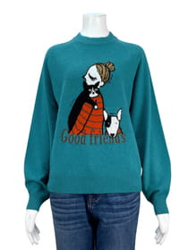 アンゴララグランスリーブプルオーバー