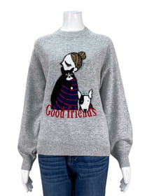 アンゴララグランスリーブプルオーバー