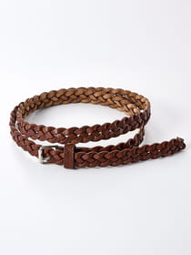 【高級品】MULBERRY マルベリー 本革 レザーメッシュベルト 15mm栃木レザーメッシュベルト（6242907）｜小泉革店(KOIZUMI
