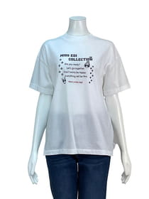 袖口ダブルモックネックTシャツ