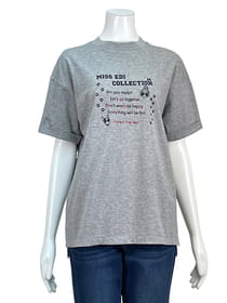 袖口ダブルモックネックTシャツ