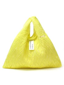 ダイヤ柄ニットマルシェBAG