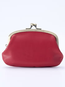 馬革親子がま口