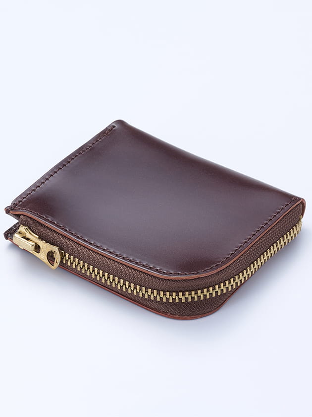 【ブラックフライデー/特別価格】コードバンL型ミニウォレット