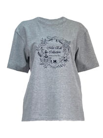 単色刺繍クルーネックカットソー