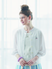 シアーカーディガン