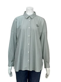 ストライプビッグシャツ