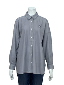 ストライプビッグシャツ