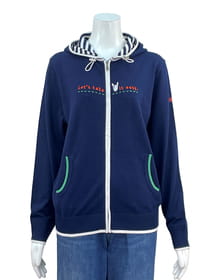 ハイゲージニットパーカー