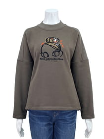 裏起毛プルオーバー