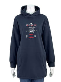 トスカーナフリースチュニックプルオーバー