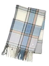 マドラスチェック柄ストール