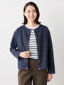 【早割30%OFF対象】デニムジャージィジャケット