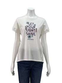 フレンチスリーブ切替カットソー