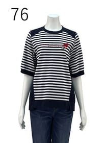 ボーダードッキングカットソー