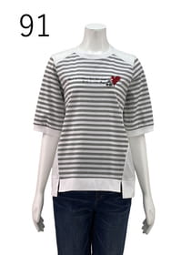 ボーダードッキングカットソー