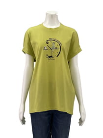 クールローレル袖ギャザーカットソー