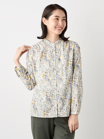 【早割30%OFF対象】オータムガーデンフラワーブラウス