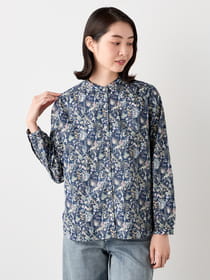 【早割30%OFF対象】オータムガーデンフラワーブラウス