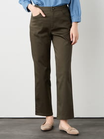 【早割30%OFF対象】コットンサテンパンツ