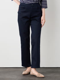 【早割30%OFF対象】コットンサテンパンツ