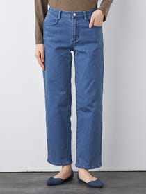 【早割30%OFF対象】裏起毛デニムテーパードパンツ